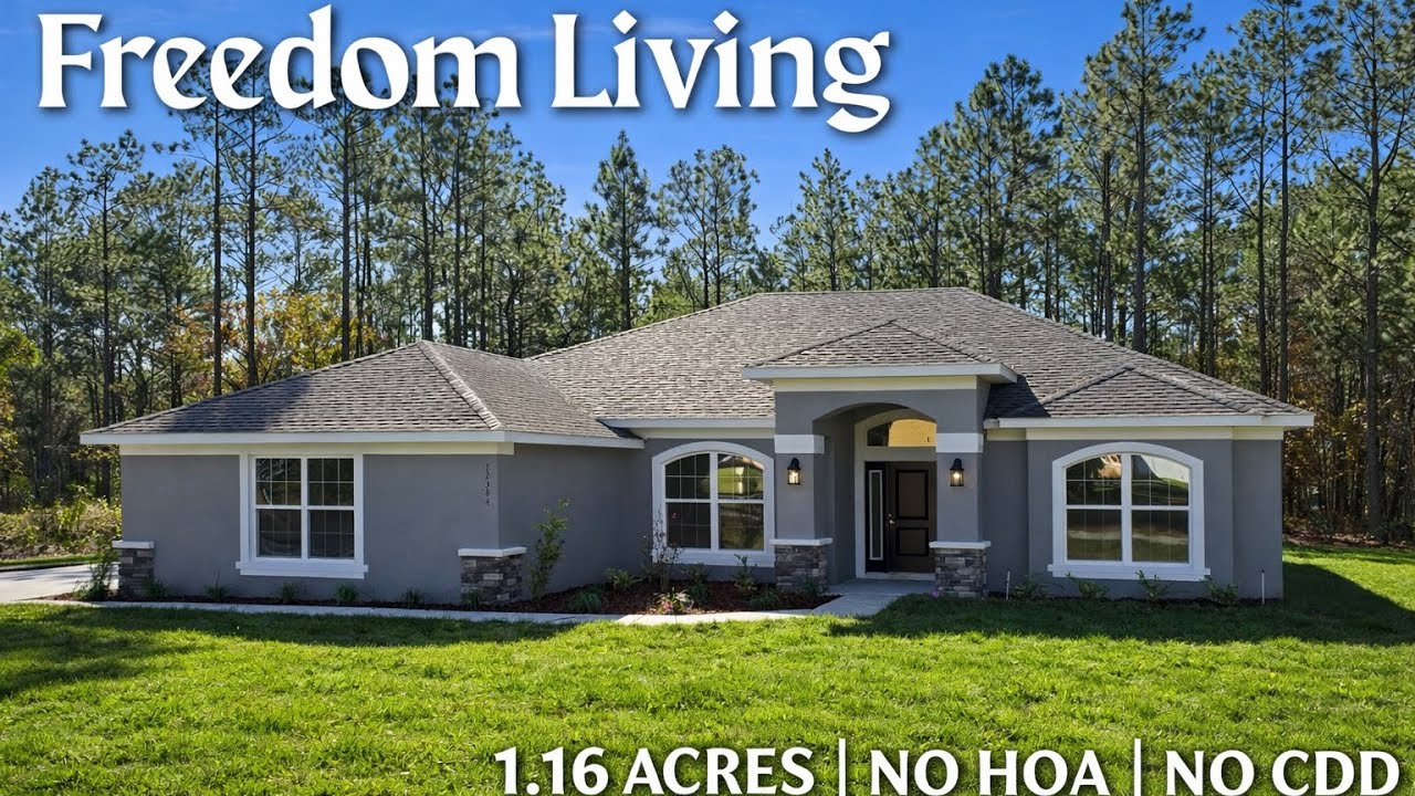 Space Changes Everything — Over an Acre with No HOA or CDD in Ocala, FL