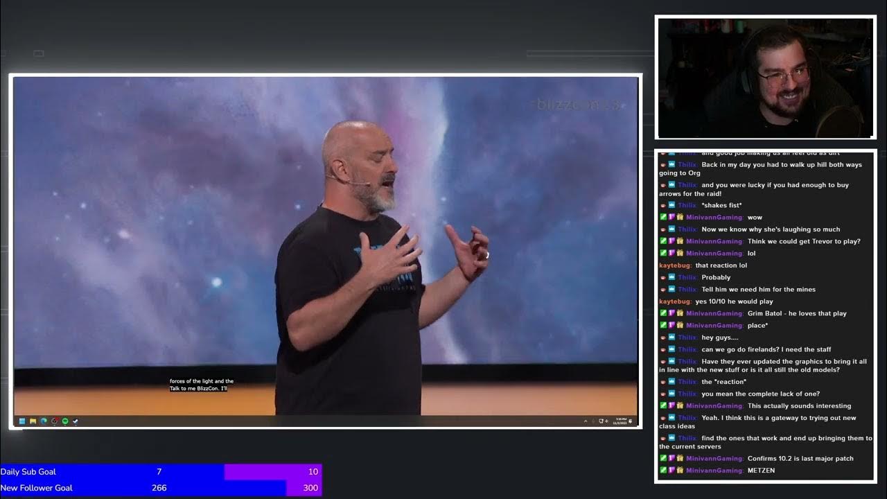 CoffeeBrake & BlizzCon Chris Metzen React & In Moment Thoughts YouTube