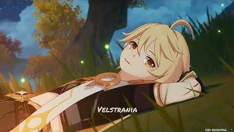 Aether meet Lumine on Dream - Lana Del Rey [Summertime Sadness]
