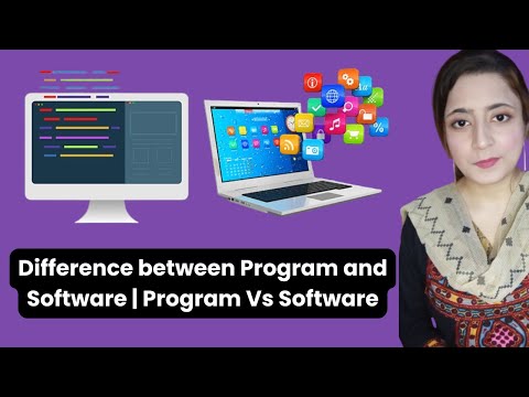 Difference between program and software | Program Vs Software
