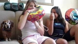 Helium suckers
