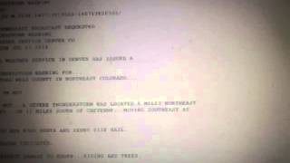 EAS Severe T'Storm Warning NWS Cheyenne, WY 7/13/14