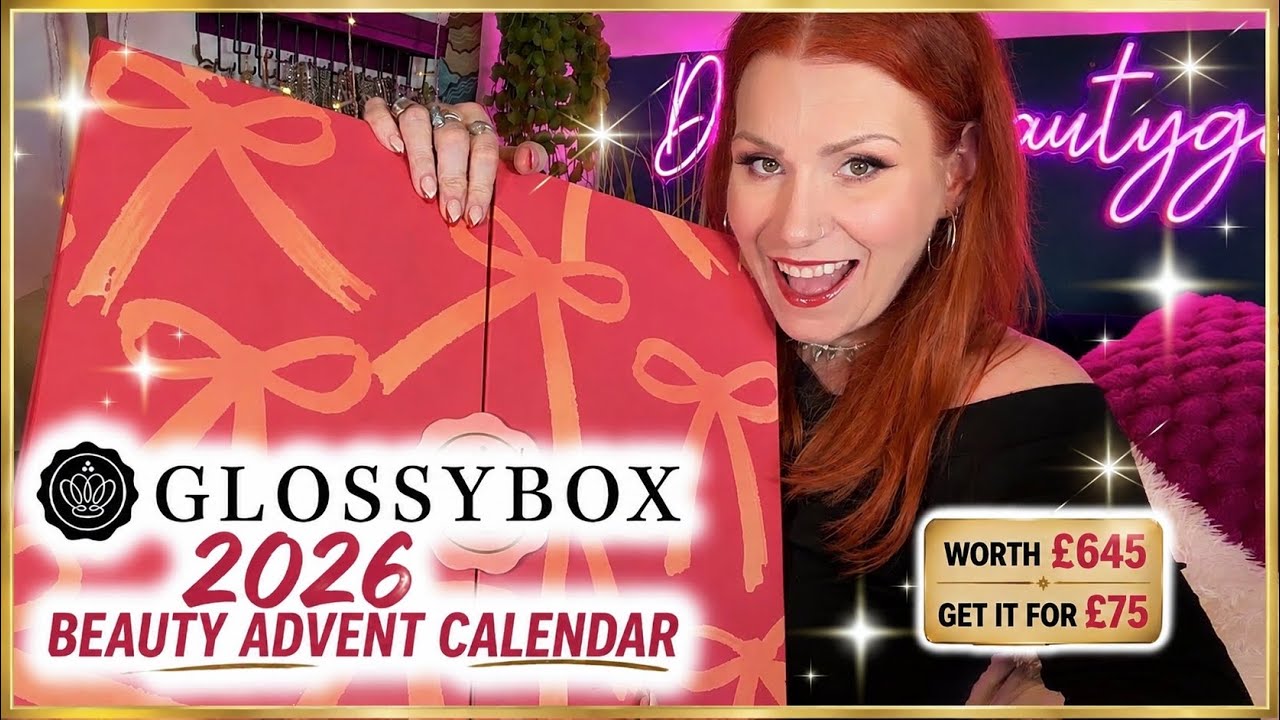 GLOSSYBOX BEAUTY ADVENT CALENDAR 2026 UNBOXING