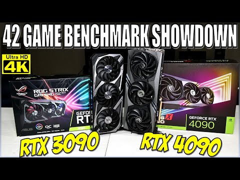 RTX 4090 vs RTX 3090 MEGA Benchmark 4K 42 GAMES TESTED - The Best Gen-on-Gen Upgrade?