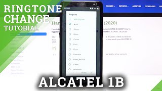 How to Change Ringtone on ALCATEL 1B (2020) – Ringtone Collection screenshot 4