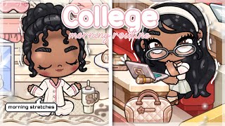 ₊⊹*aesthetic* college girl morning routine ⛅️| avatar world roleplay 