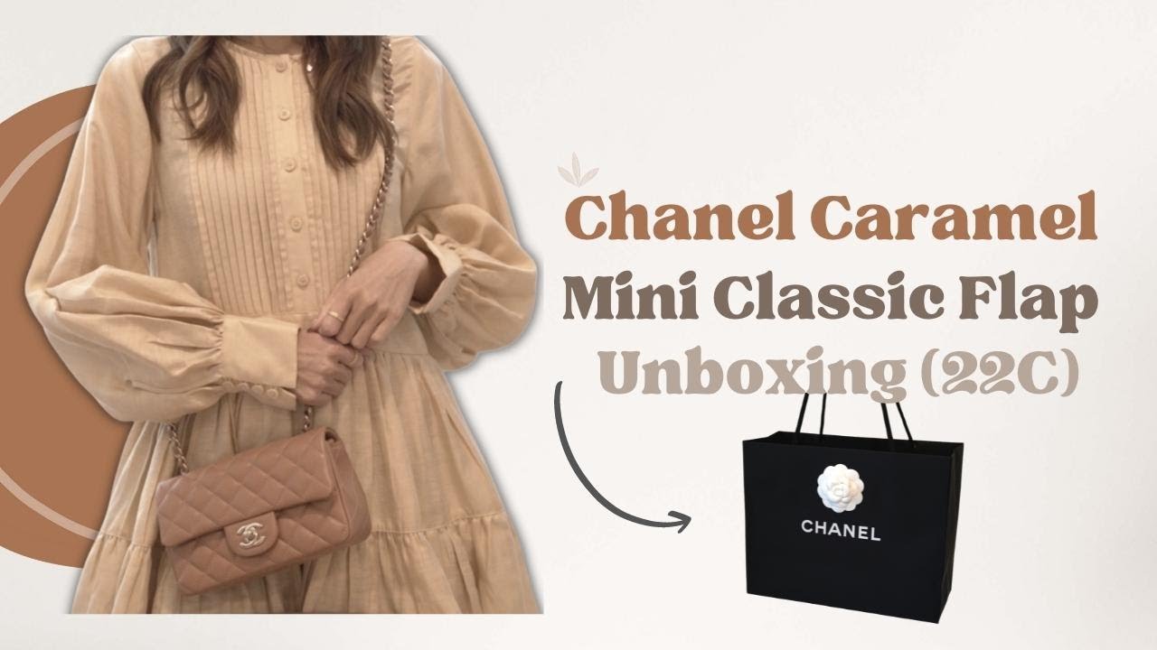 CHANEL 21P CARAMEL BAG UNBOXING * I Finally Got My Dream Bag * 