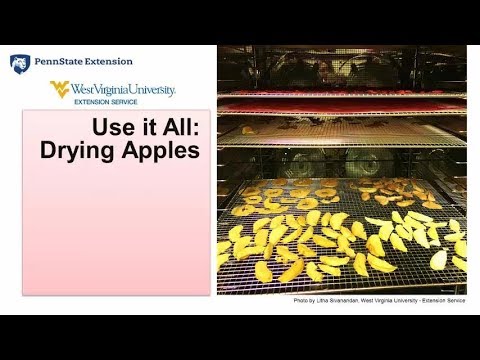 वीडियो: धूप में सुखाया हुआ सेब: पकाने की सूक्ष्मता
