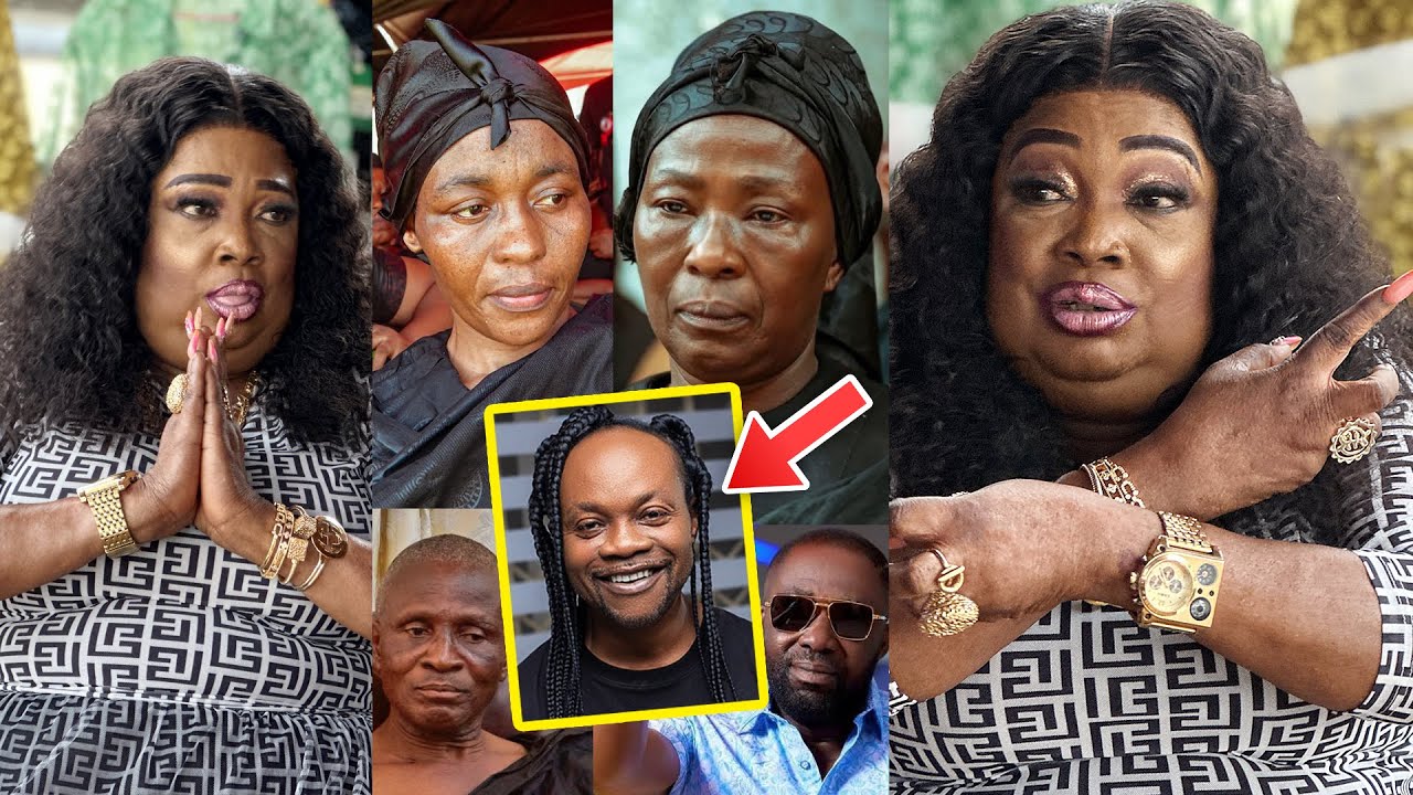Drama At Daddy Lumba’s Funeral-Akosua Serwaa Back To Ghana & 8K Saga-Maame Ode Explains Everything