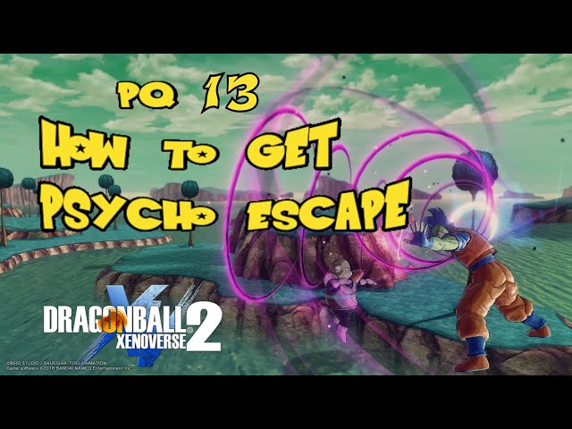 Pq: 18, How to get Mach Dash & Time Control, Dragon Ball Xenoverse 2