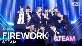 &TEAM(앤팀) - FIREWORK (Korean ver.) @인기가요 inkigayo 20230709 Resimi