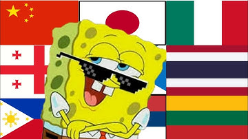 SpongeBob in differnt languages memes pokapoka#googletranslat