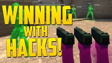 WINNING WITH HACKS! - CS GO Overwatch Funny Moments
