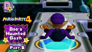 Mario Party 4 | Boo's Haunted Bash | Part 2 | All Aboard the Mystery Train