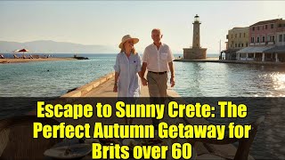 Escape to Sunny Crete: The Perfect Autumn Getaway for Brits over 60