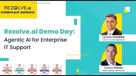 Rezolve.ai Demo Day: Agentic AI for Enterprise IT Support
