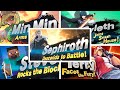 Super Smash Bros Ultimate - All Newcomers Trailers Including Sephiroth
