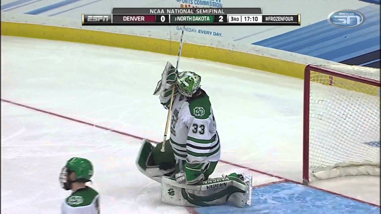 North Dakota defeats Denver in Frozen Four