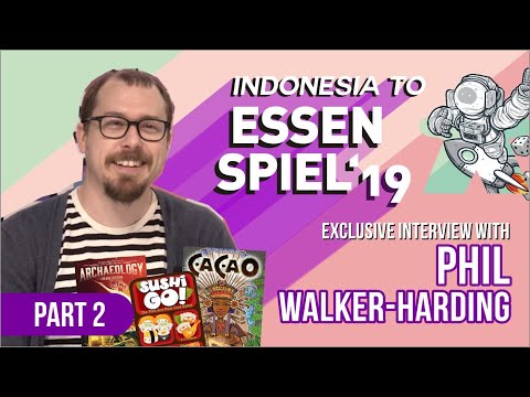 Phil Walker-Harding: Important Keys To Design Family Games [Part 2] [Indonesia in Essen SPIEL 2019]