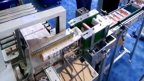 SCOOVA INLINE BANDING MACHINE FOR PHARMA INDUSTRY