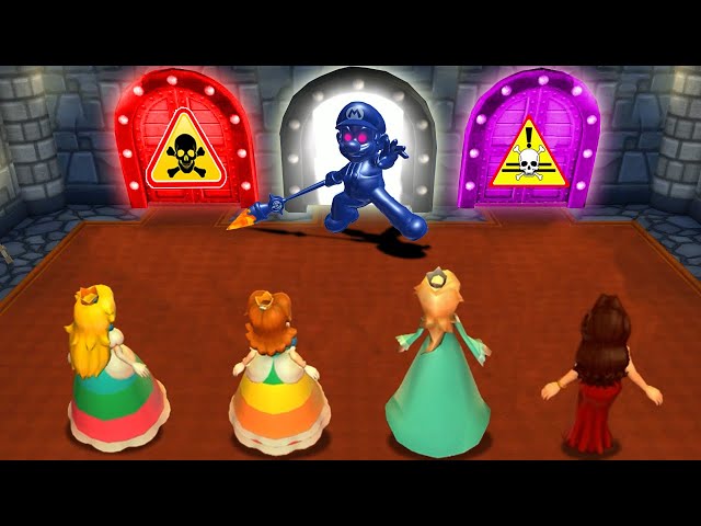 マリオパーティ9】オールプリンセス面白い時間 - YouTube