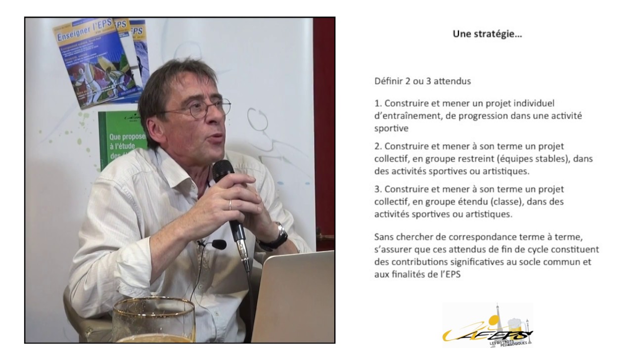 Didier Delignières : Bistrot pédagogique « Nouveaux programmes : une nouvelle EPS ? » – Partie 5/5