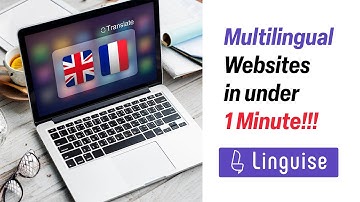 Bilingual or Multilingual Website in less than 1 minute! Linguise Translation for WordPress