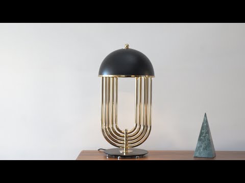 art deco floor lamp