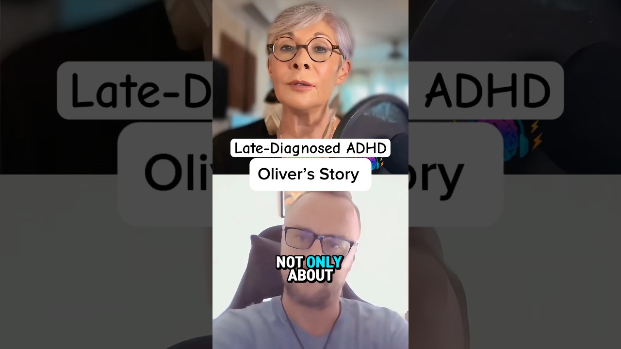 Late-diagnosed ADHD. Listen to Oliver’s story #adhd #adhdawareness #podcast