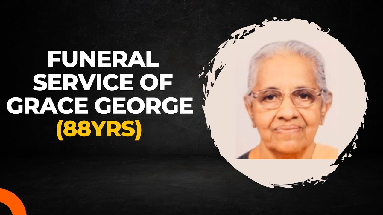 Funeral service of Grace George (88yrs) - YouTube