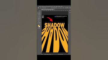 How to create Cinematic shadow effect in Adobe Photoshop #tutorial #shorts