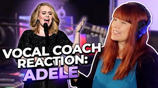 Adele (Someone Like You & Easy On Me) Vocal Coach Reaction 🎙 The Battle for a Healthy Voice