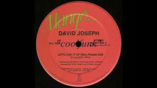 David Joseph - Let's Live It Up (Nite People) '12 inch 1983'