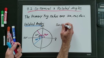 4.2 Co-Terminal and Related Angles (Grade 11 University MCR3U)