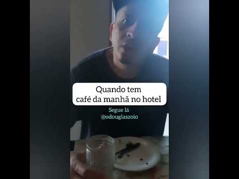 Quando tem café da manhã no hotel