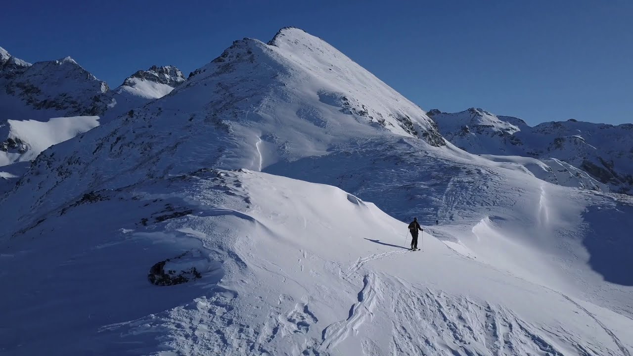 THIN AIR - DRONE VIDEO REEL OF ALPS SKI TOURING