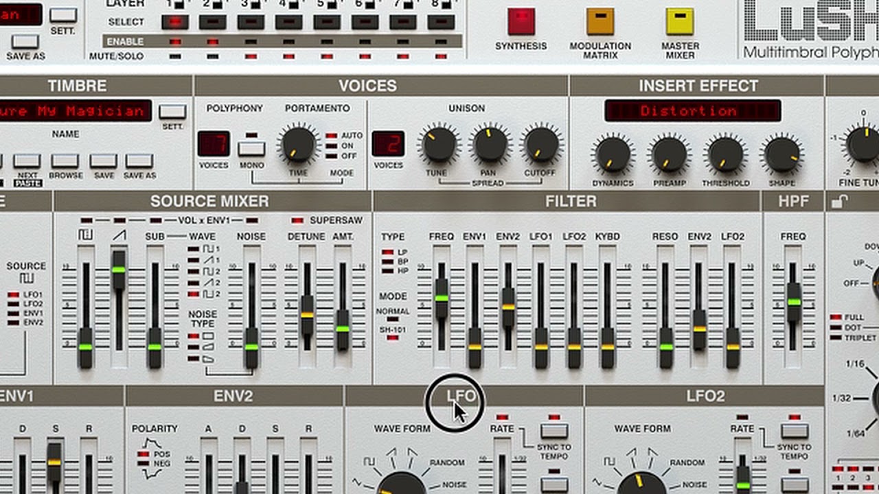 D16 Group LuSH-101 Synth Brass