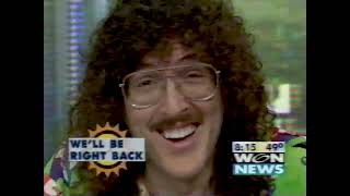 Weird Al's Funniest TV Appearance WGN Morning News 1996