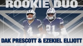 Dak Prescott & Ezekiel Elliott: Top 5 Moments of The 2016 Cowboys Season | NFL Highlights