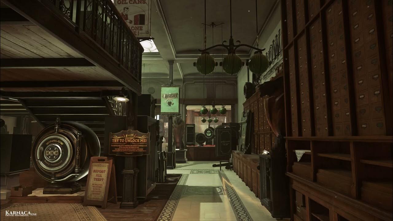 Dishonored 2 Edge of the World ASMR Ambient Music 1H 62 