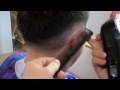 Мужская стрижка полубокс - техника выполнения стрижки видео урок.