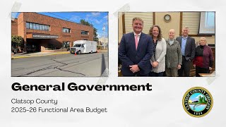 Clatsop County Budget Functional Area: General Government