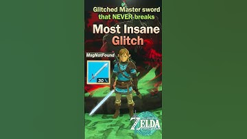 Unbreakable master sword glitch in Tears of the kingdom