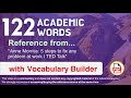 122 Academic Words Ref from 