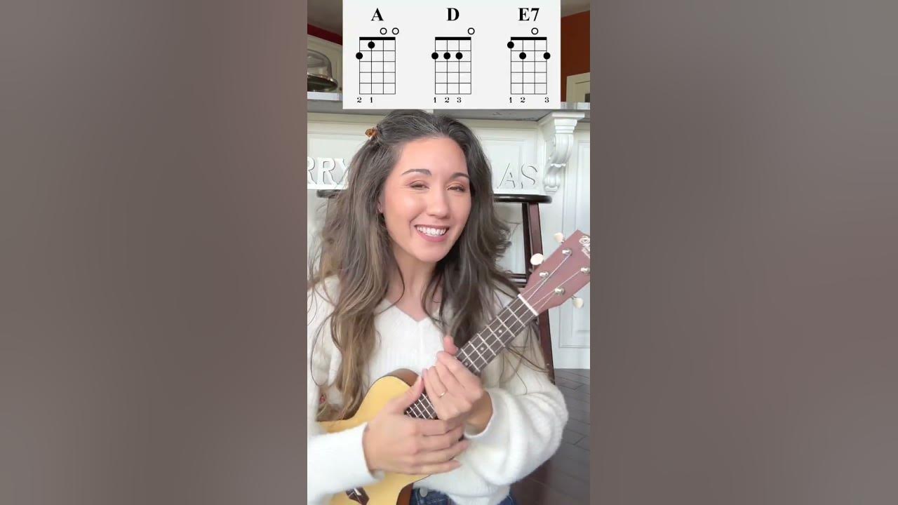 Only 12 Mondays Until Christmas! White Christmas Quick Tutorial uke 