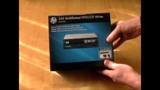 Unboxing HP 24x Multiformat DVD/CD Writer