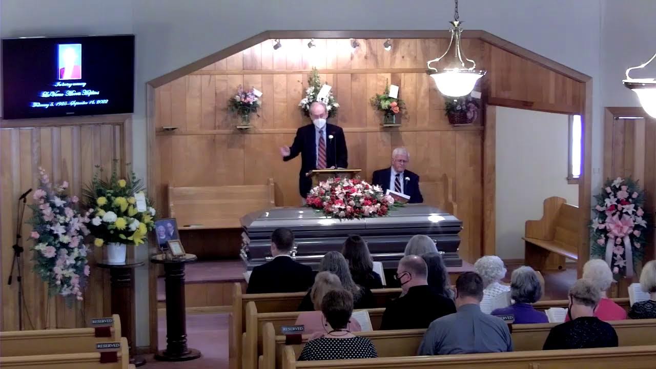 Laverne morris hopkins funeral service 9 21 2022 youtube
