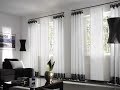 50 Impresionantes diseños de cortinas para sala de estar