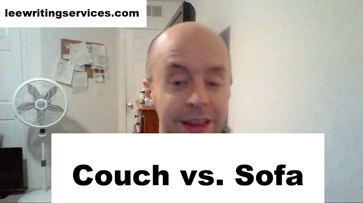 The Difference Between Couch and Sofa