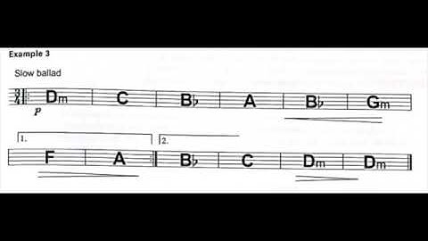Grade 3, rhythm guitar, example 3
